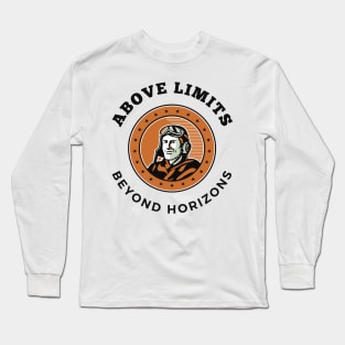 Above Limits : Beyond Horizons Aviation Light Long Sleeve T-Shirt